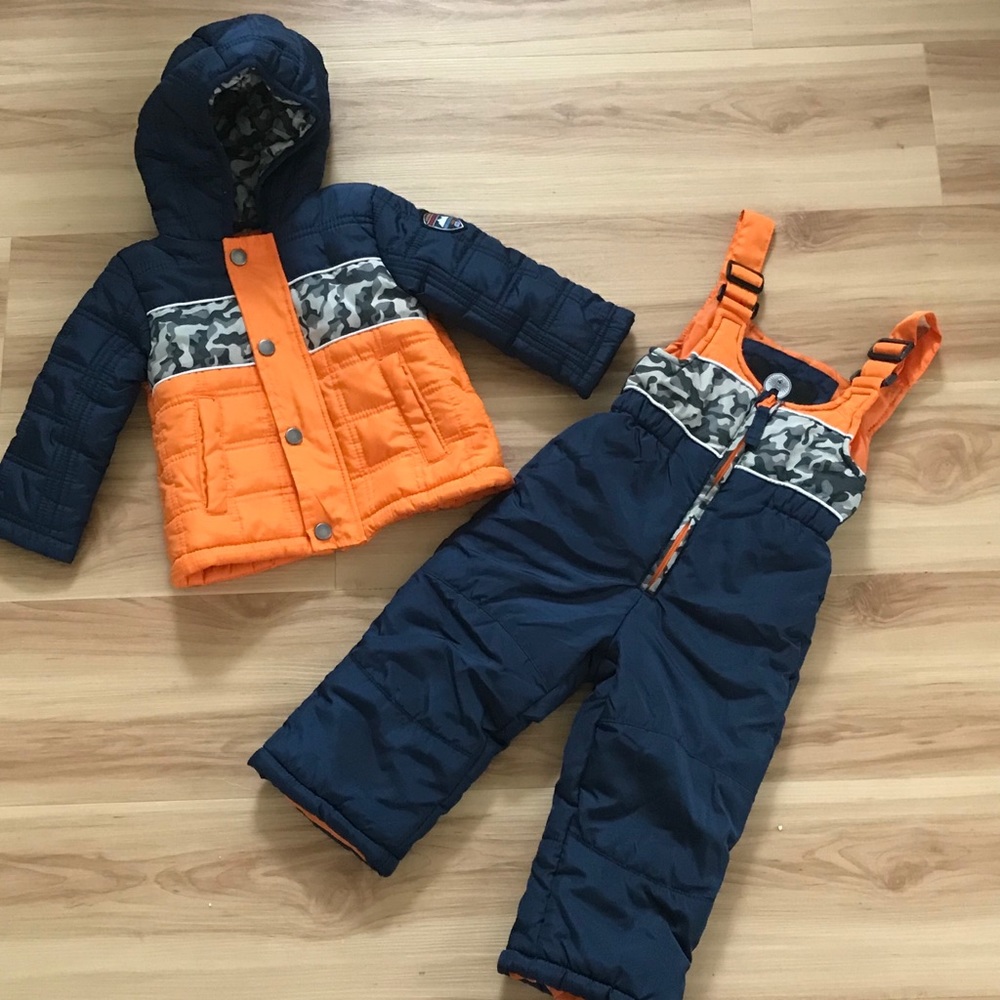 Weatherproof Infant Boy Snow Suit Separates 12M